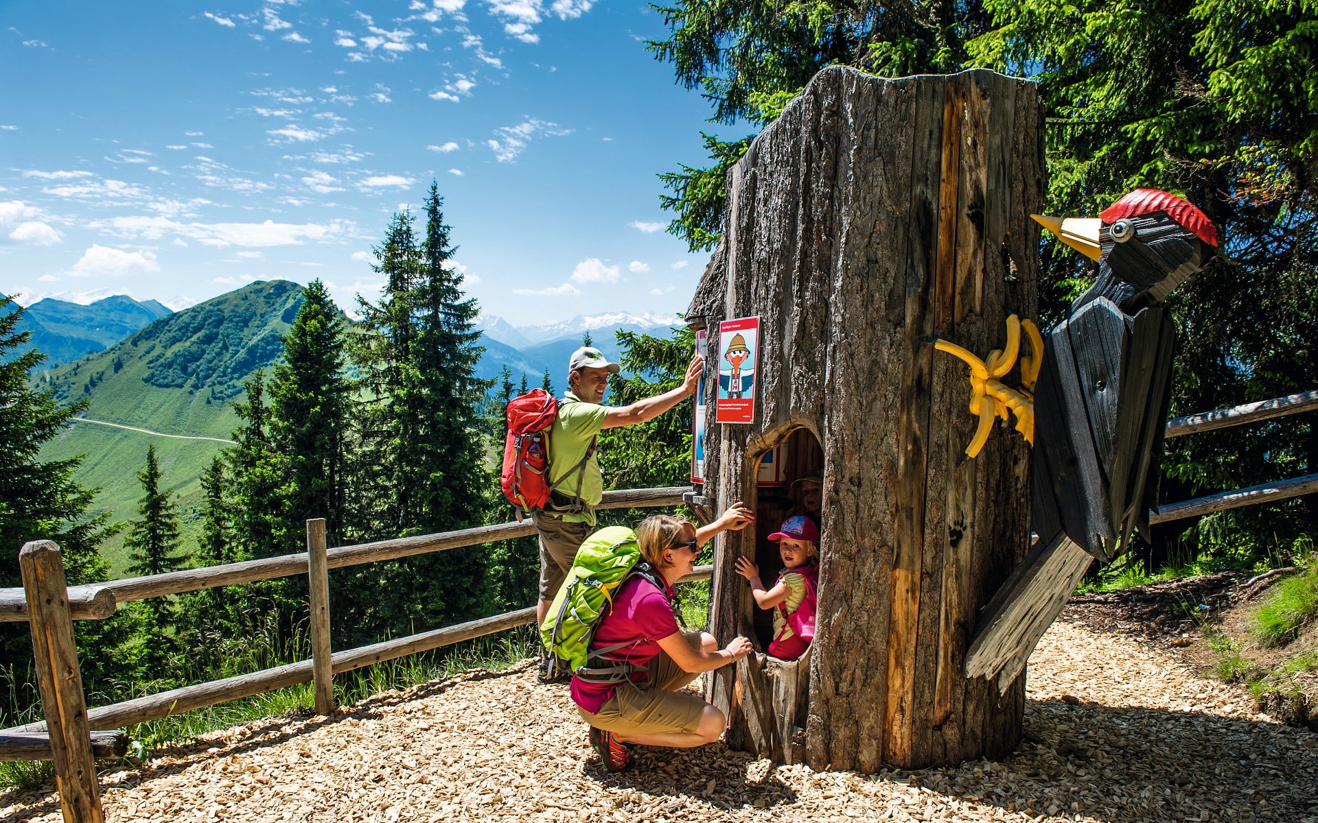 Die Berg-Erlebniswelten erkunden