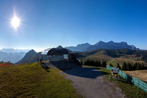 Panoramablick im Sommer in der Almenwelt Lofer c Almenwelt Lofer